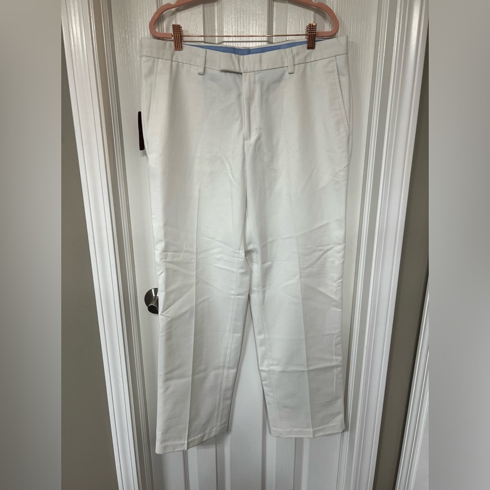 NWT Men’s Haggar 1926 Originals White Pants Size 36x30